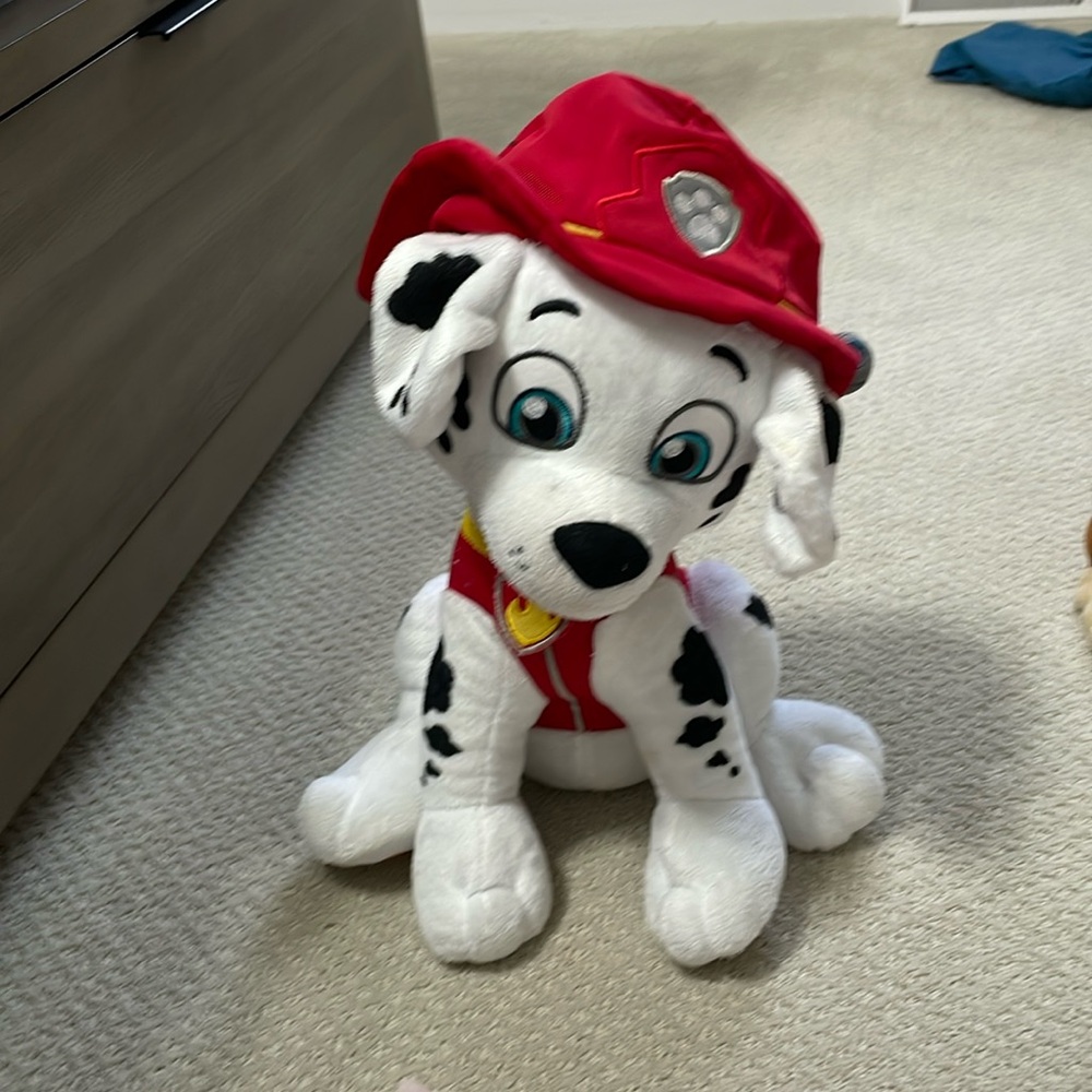 Paw Patrol Marshall Plush Set